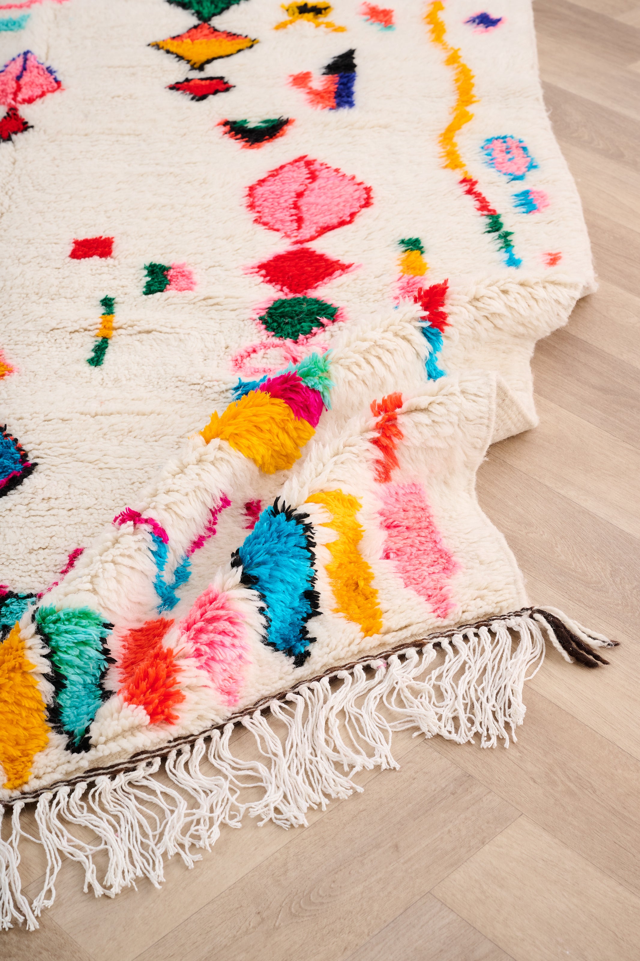 Colorful Berber rug 148 x 273 cm - n°1638