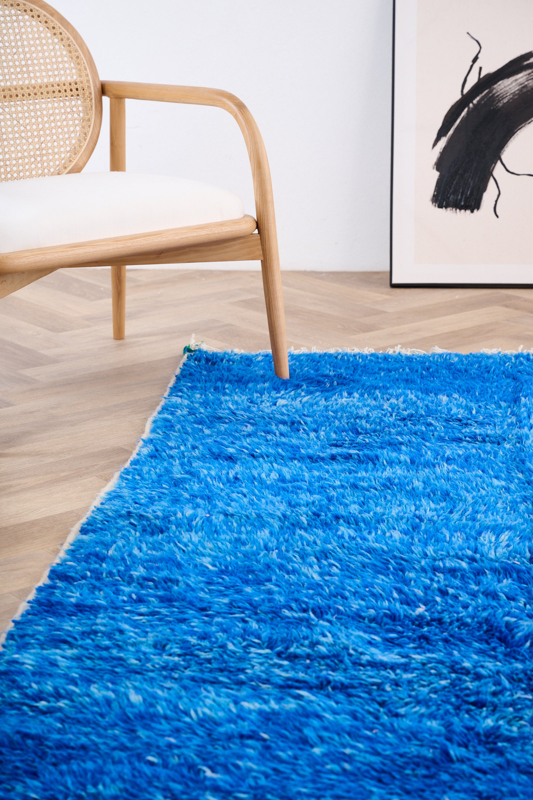 Tapis berbère coloré 137 x 263 cm - n°1649