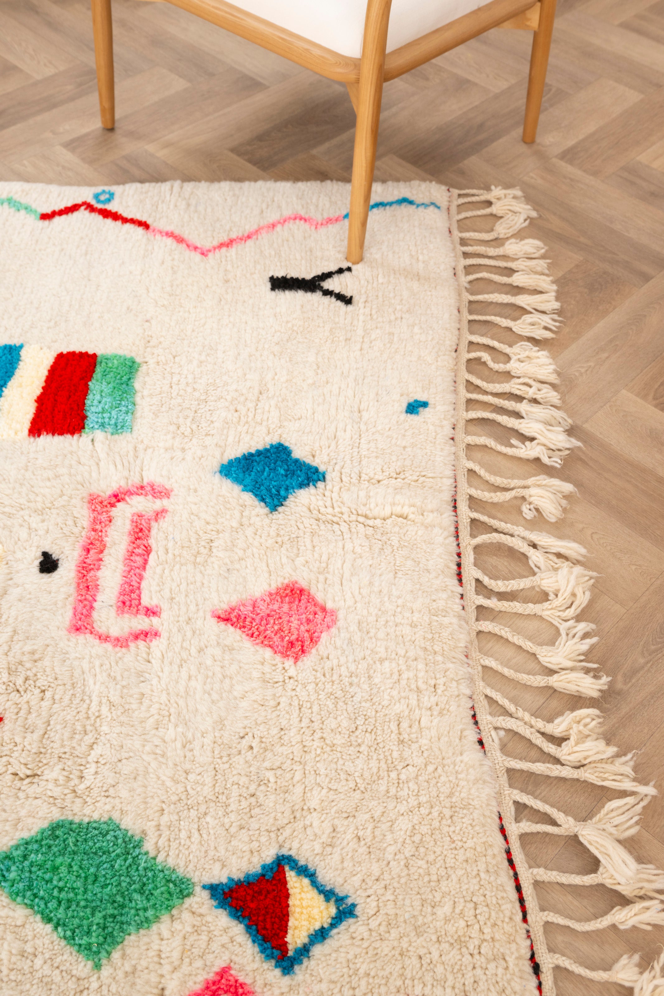 Colorful Berber rug 154 x 259 cm - n°1568