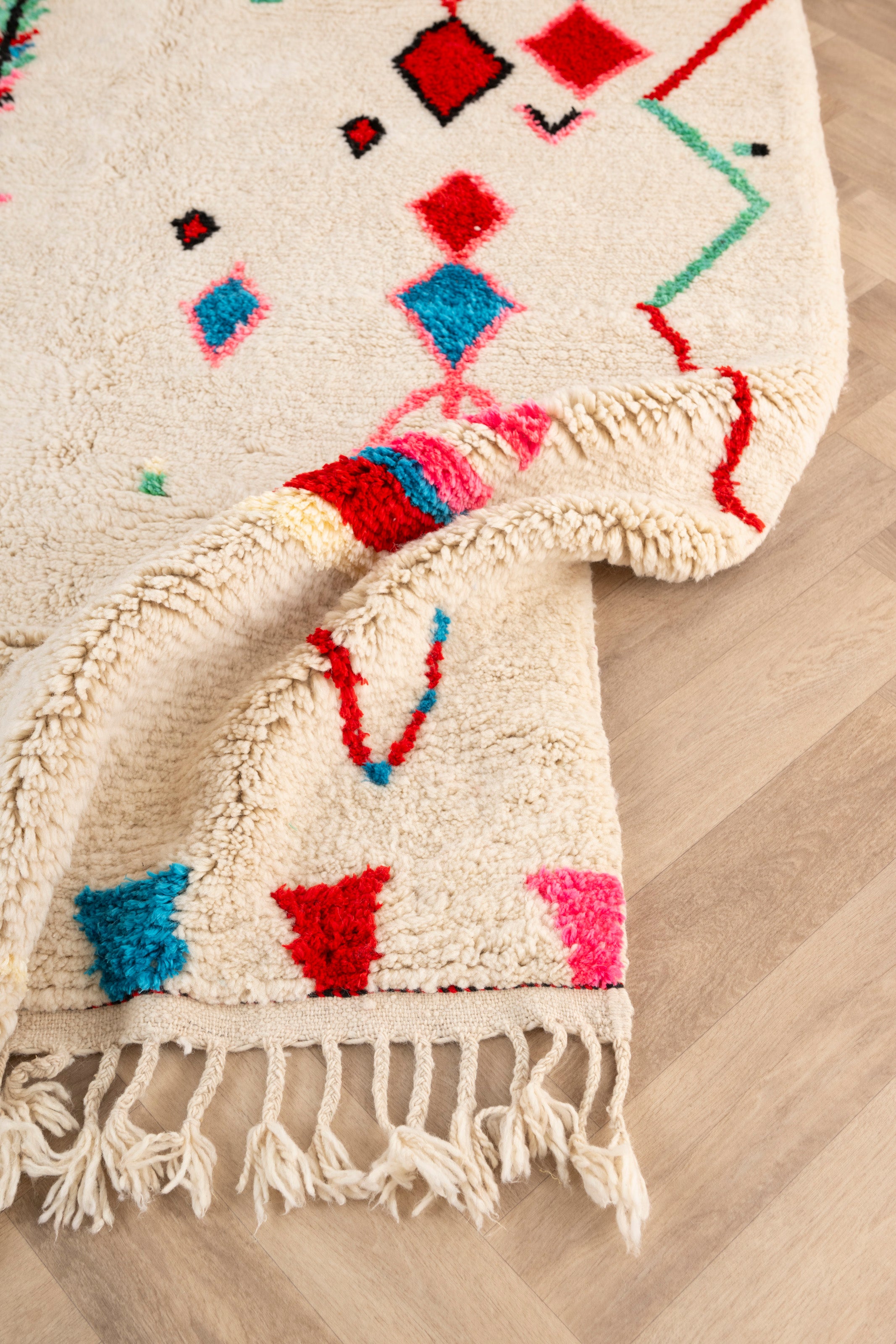 Colorful Berber rug 154 x 259 cm - n°1568