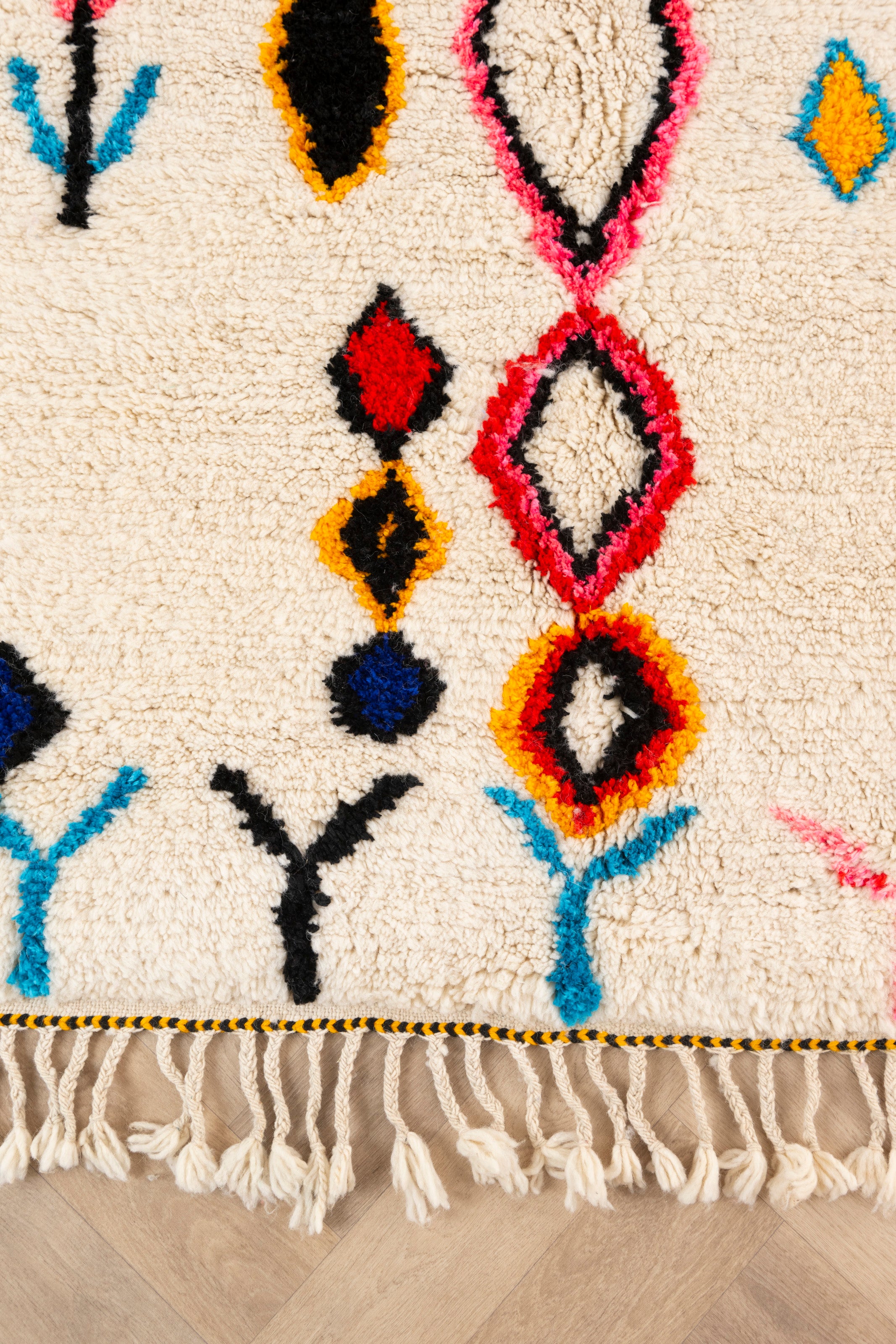 Colorful Berber rug 151 x 281 cm - n°1589