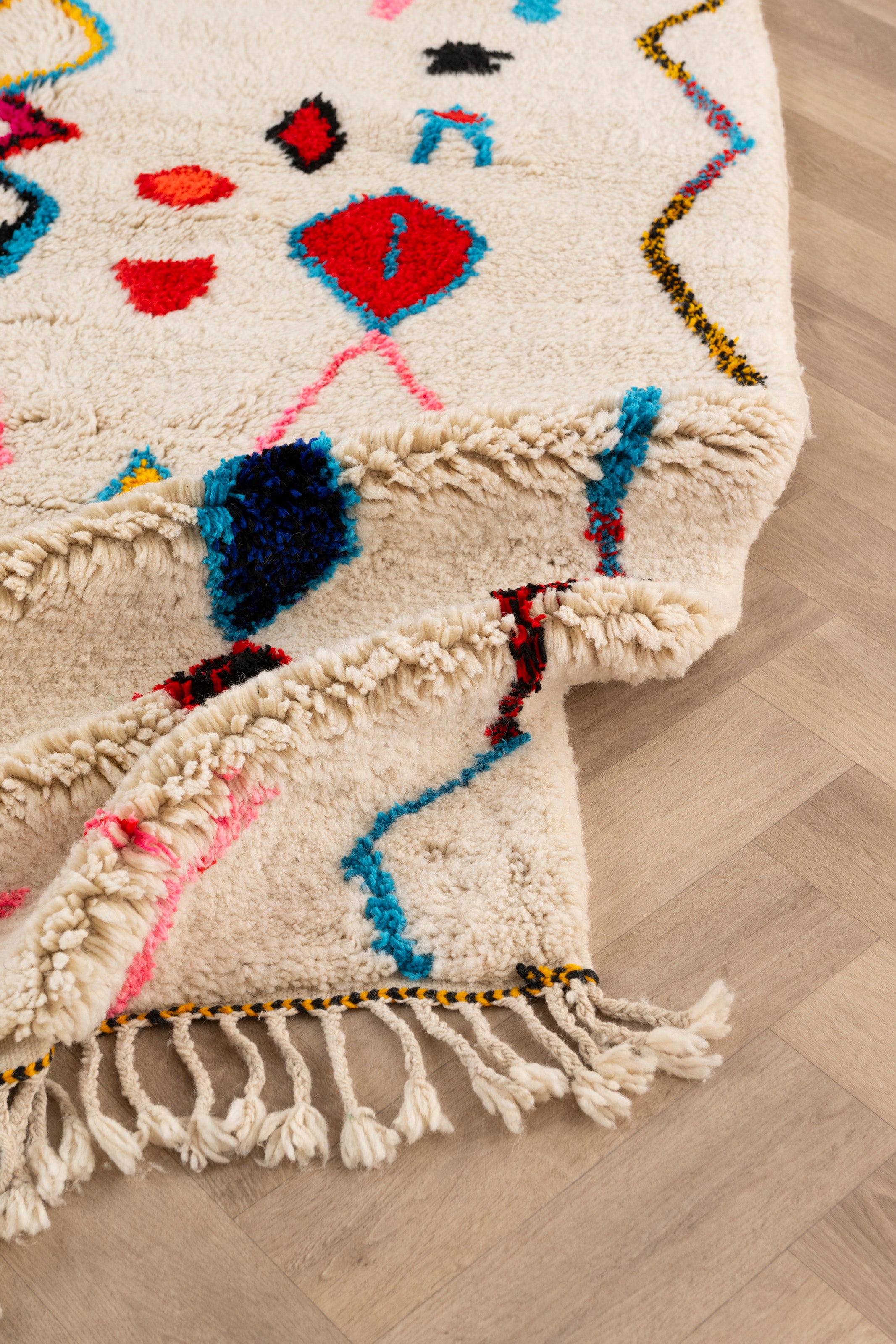 Colorful Berber rug 151 x 281 cm - n°1589