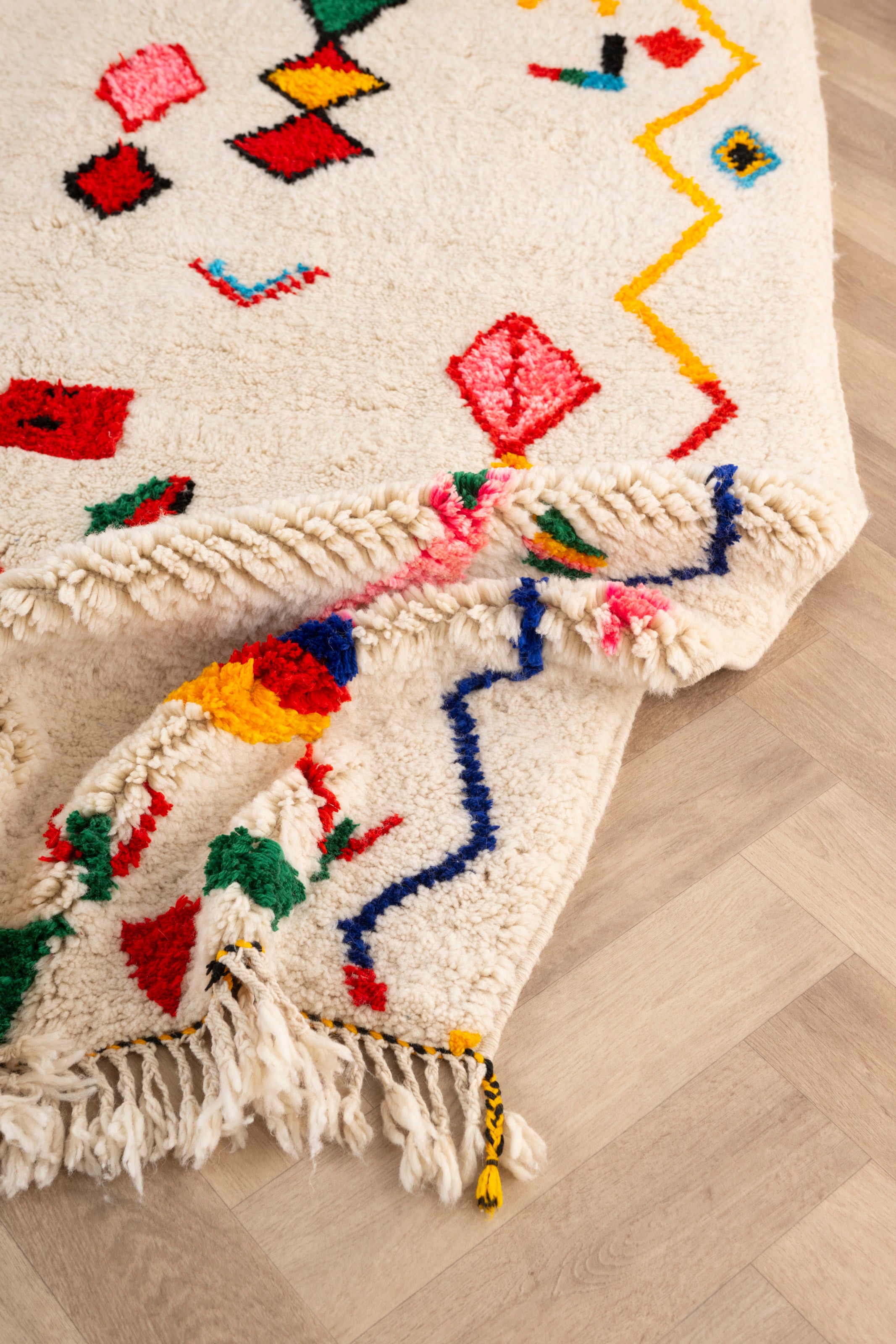 Colorful Berber rug 156 x 267 cm - n°1679