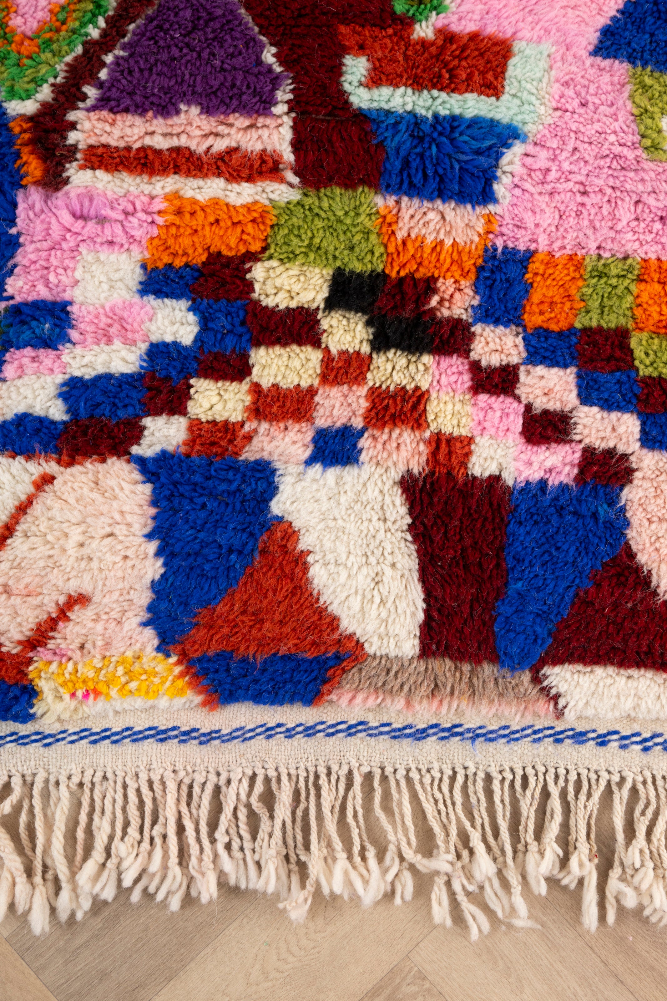 Colorful Berber rug 148 x 274 cm - n°1683