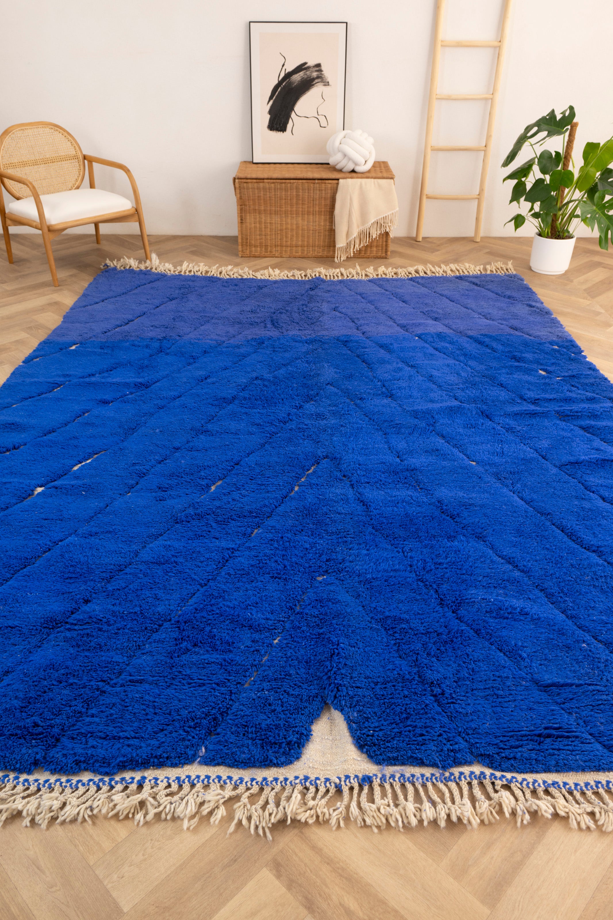 Tapis beni ouarain coloré 263 x 340 cm - n°1668