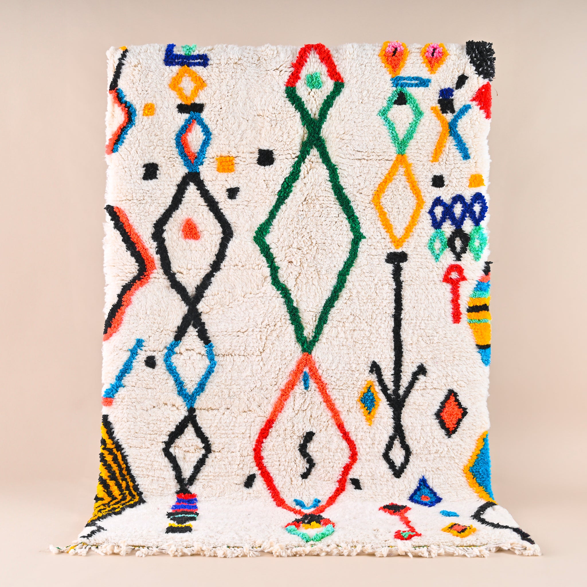 Colorful Berber rug 153 x 260 cm - n°1581