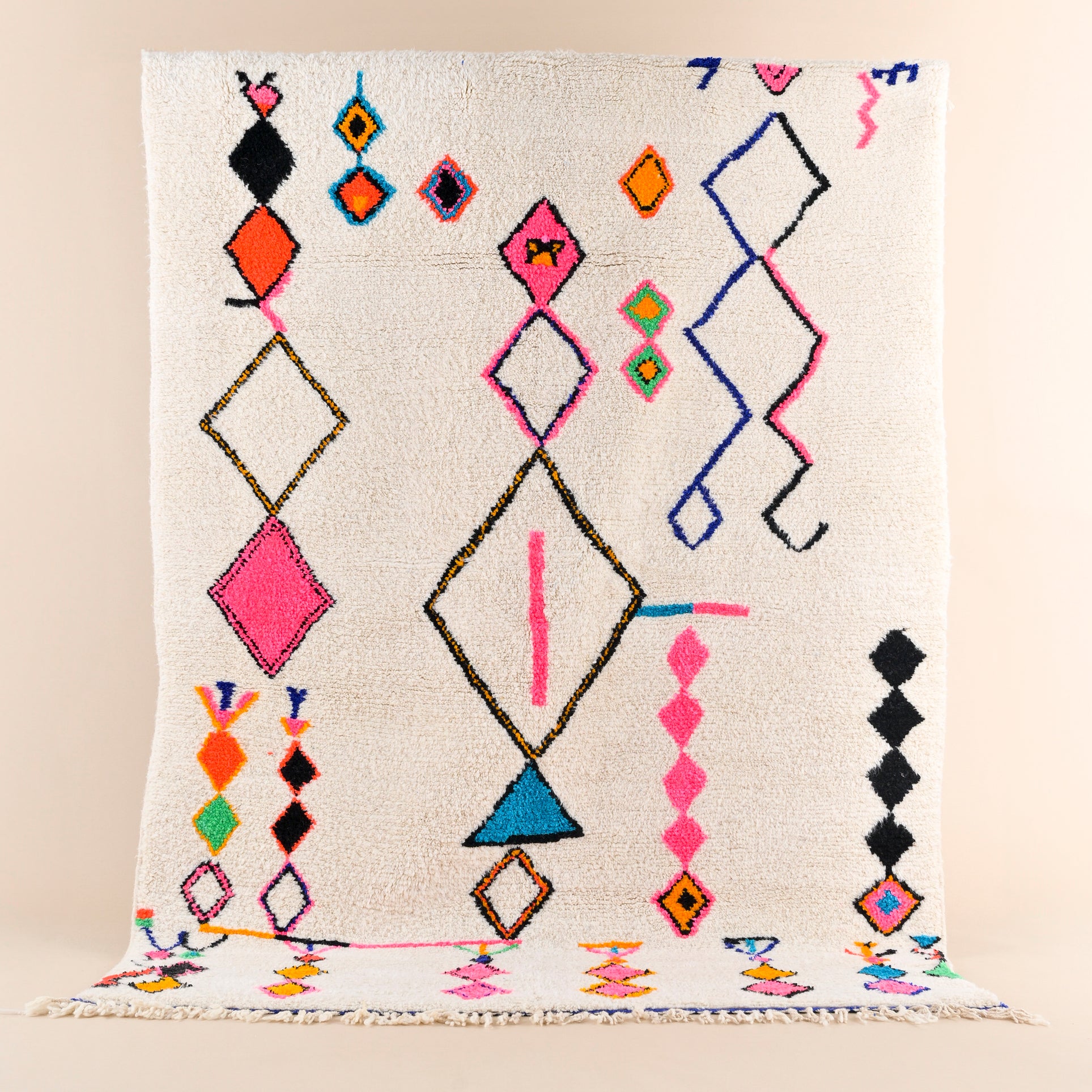 Colorful Berber rug 181 x 278 cm - n°1766