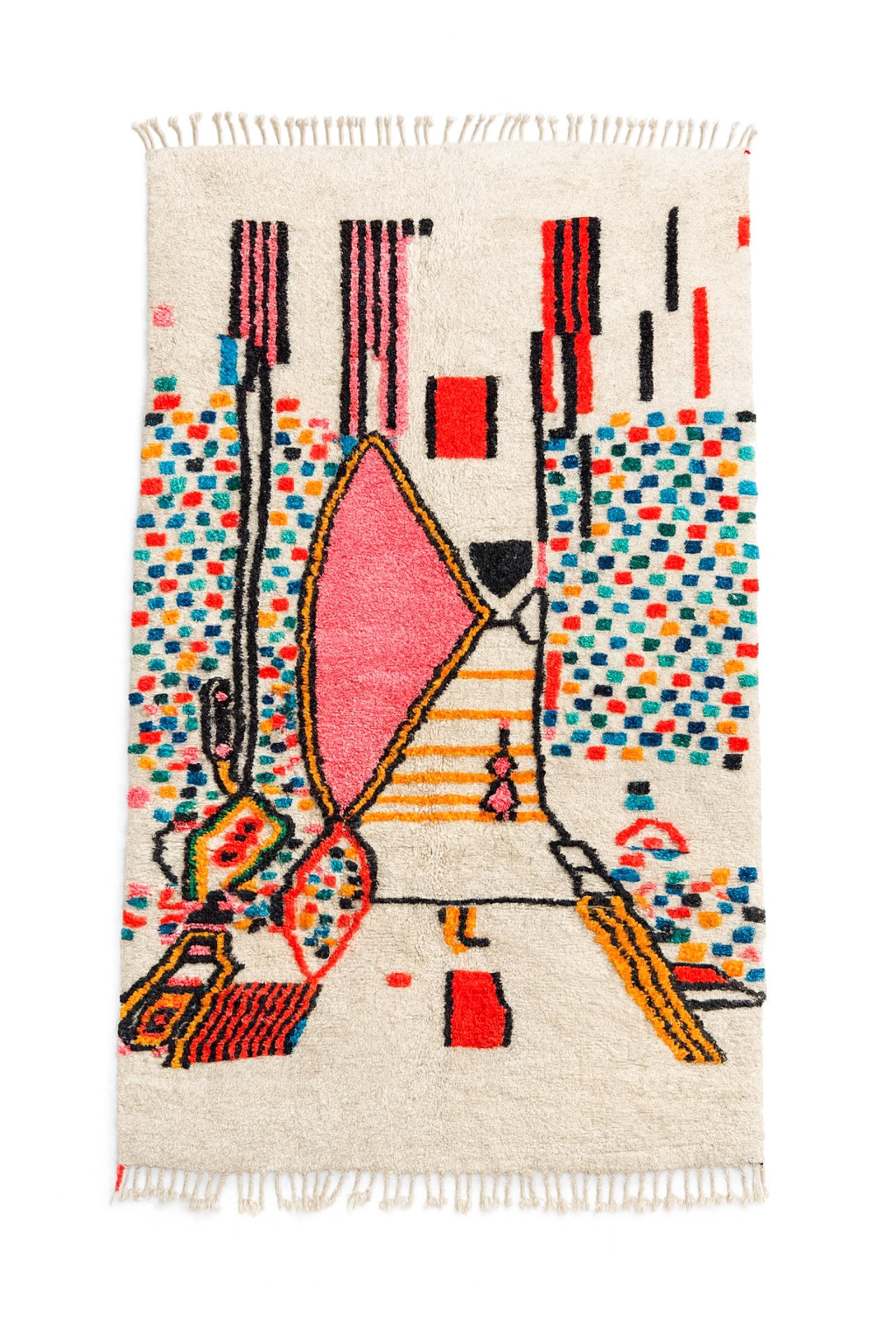 Colorful Berber rug 150 x 270 cm - No. 2281