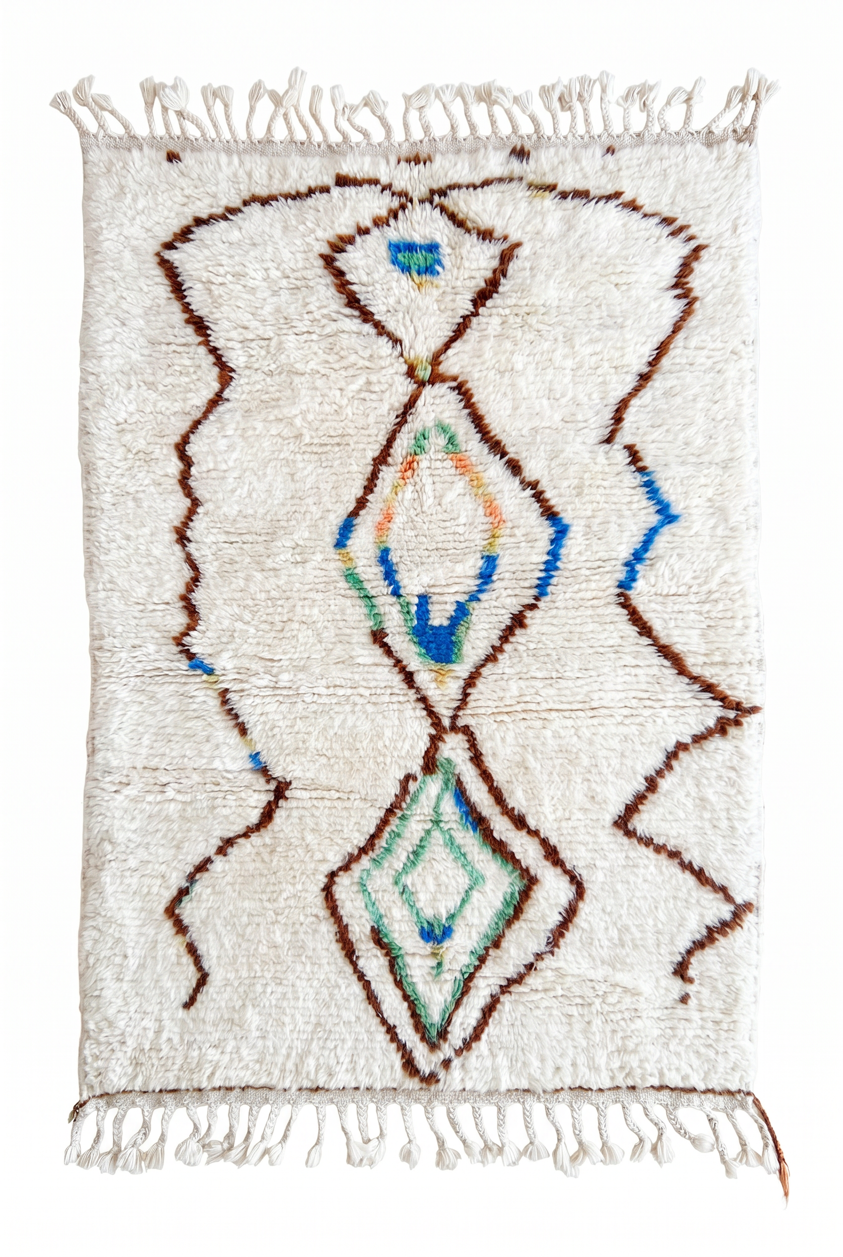Colorful Berber rug 105 x 168 cm - n°2333