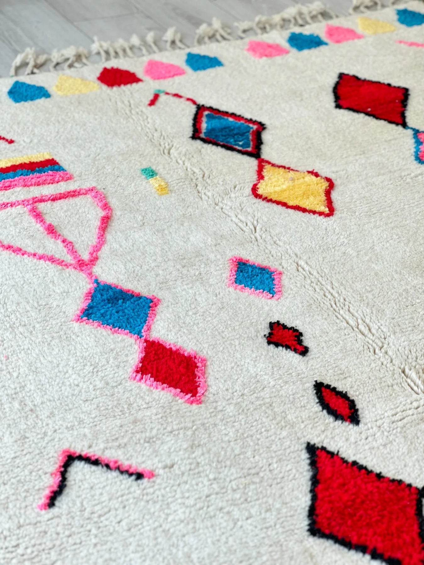 Colorful Berber carpet - n°540