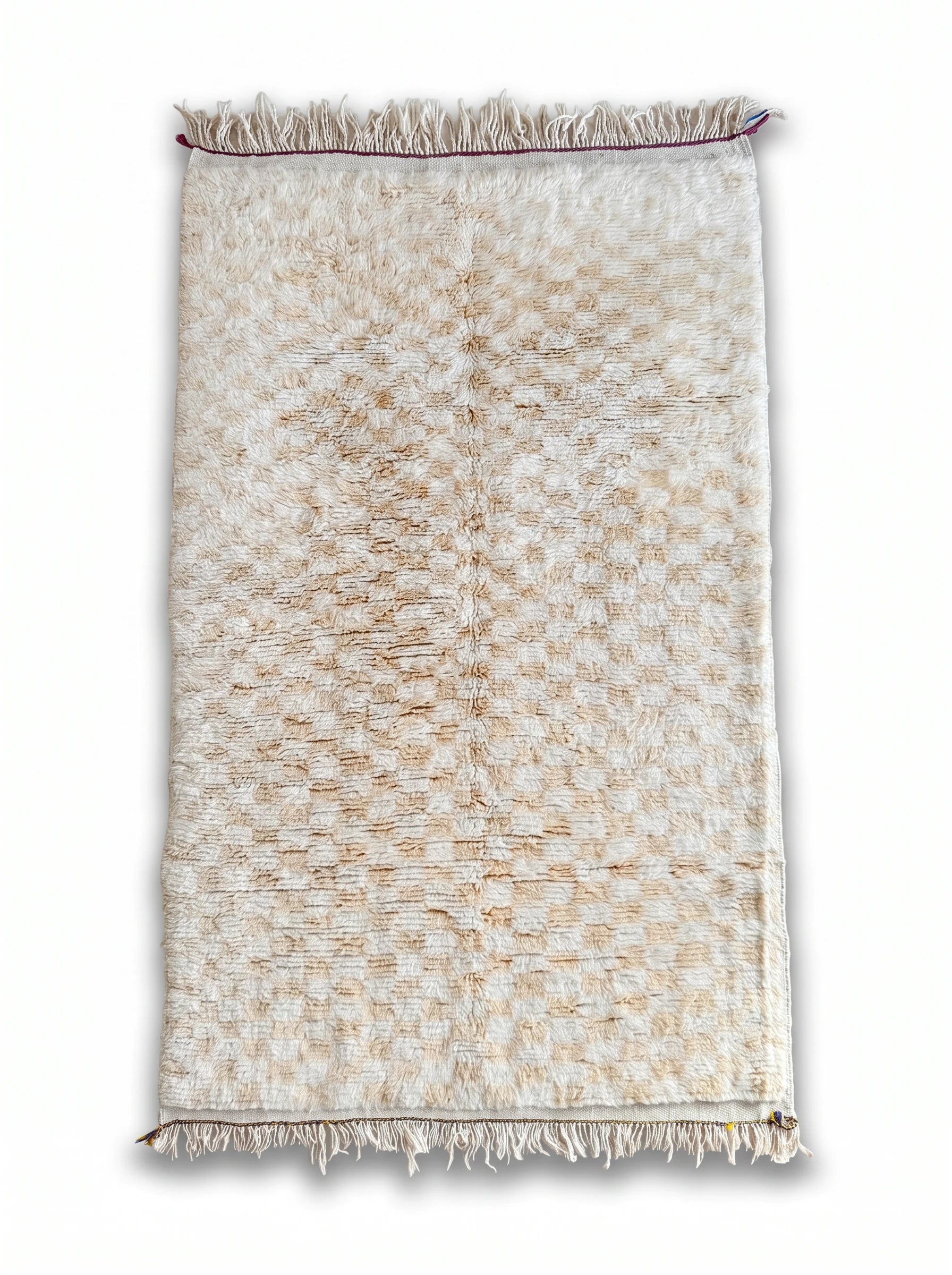 Tappeto Beni Ouarain 153 x 288 cm, tappeto berbero fatto a mano in lana | Tamazi