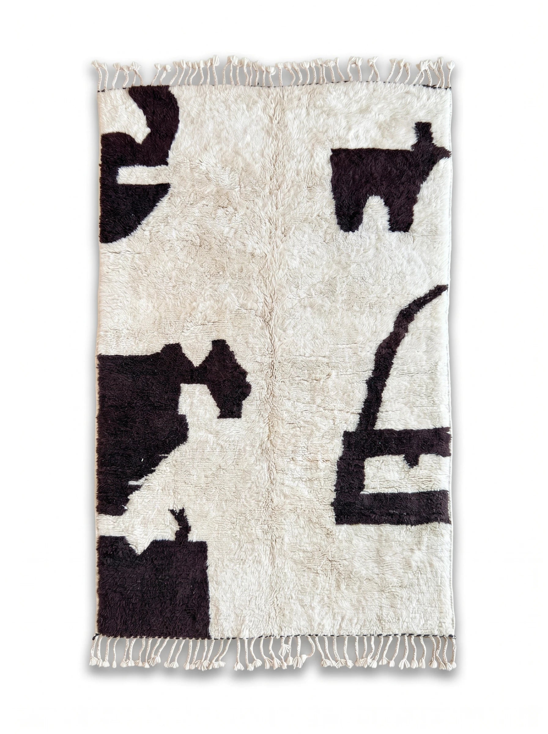 Tapis berbère coloré 147 x 289 cm, fait main en laine | Tamazi