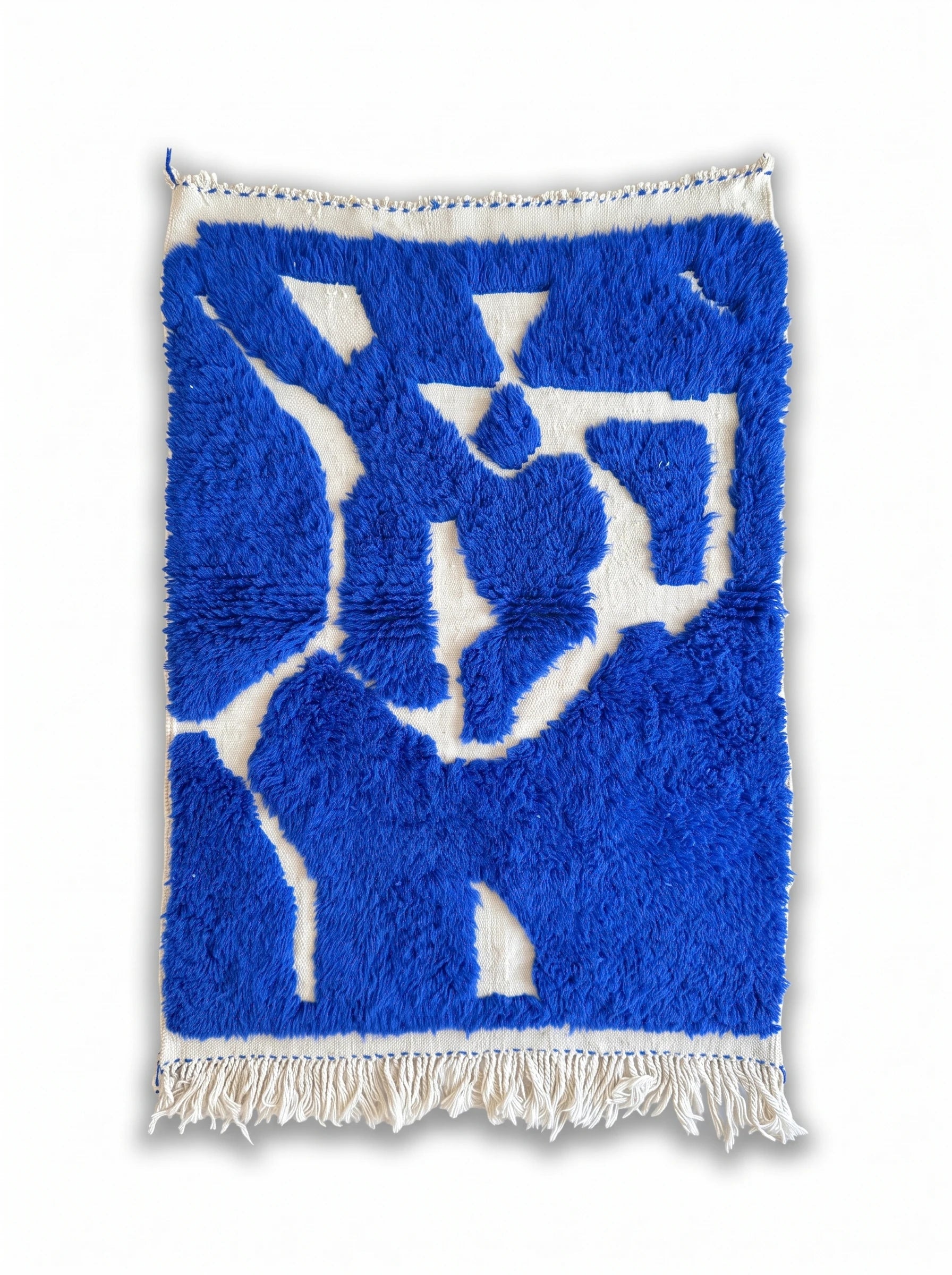 Tapis berbère coloré 99 x 148 cm, fait main en laine | Tamazi