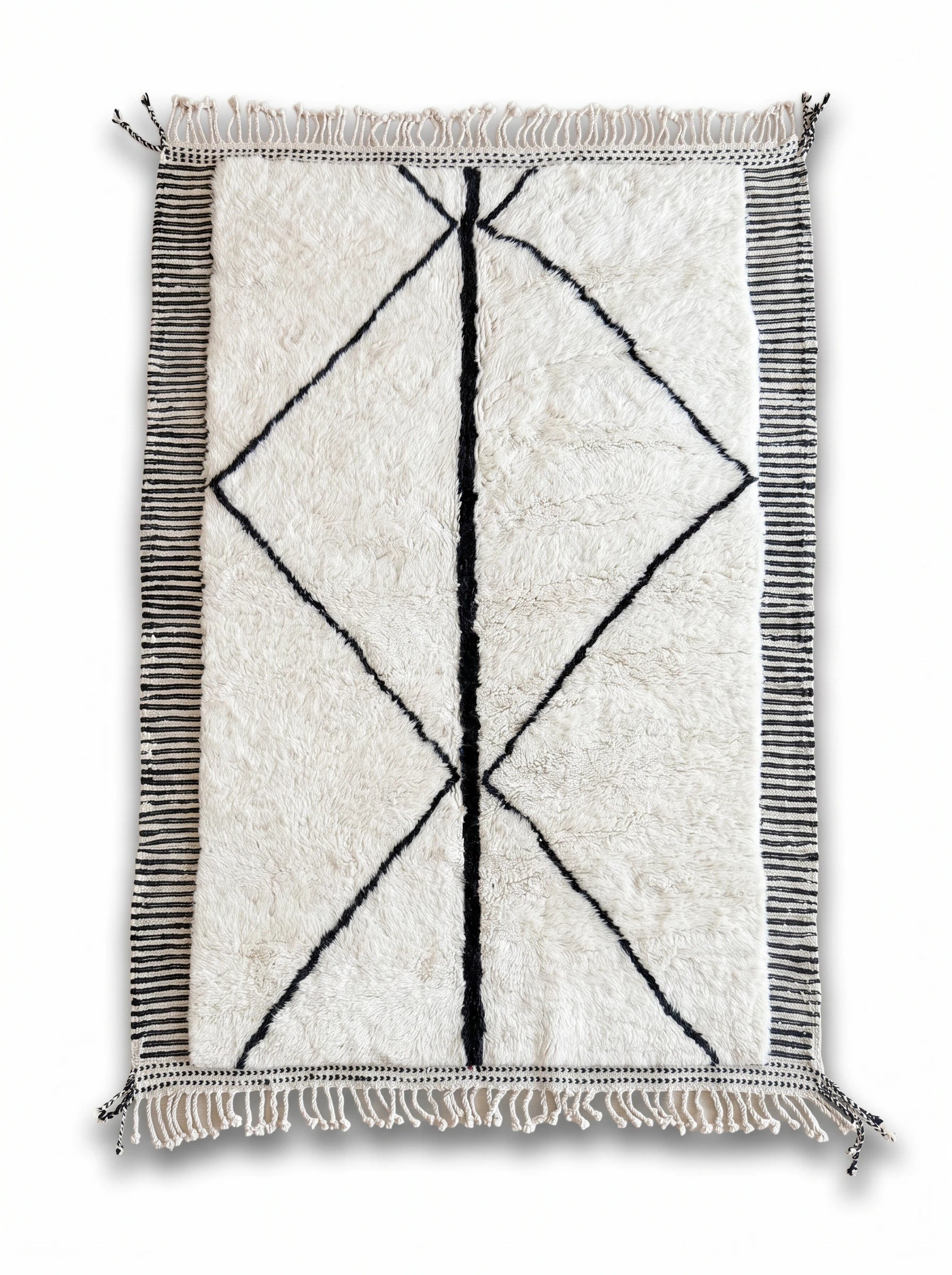 M'rirt Teppich 162 x 279 cm, handgefertigter Berberteppich aus Wolle | Tamazi