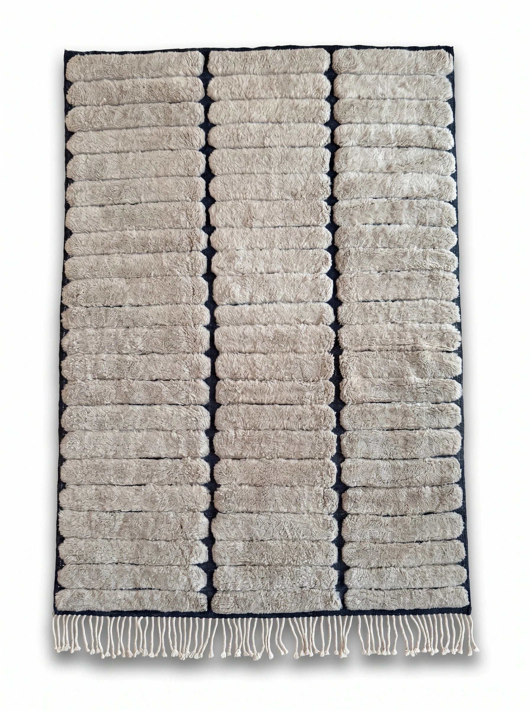 Tapis M'rirt 201 x 331 cm, tapis berbère fait main en laine | Tamazi