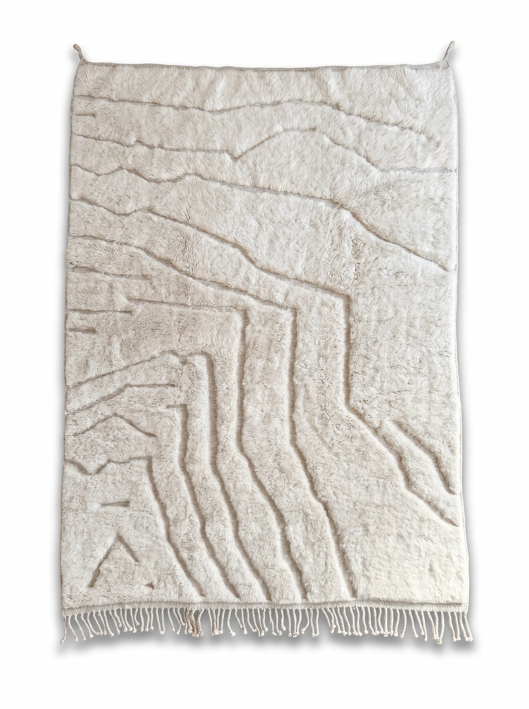 M'rirt Teppich 208 x 325 cm, handgefertigter Berberteppich aus Wolle | Tamazi