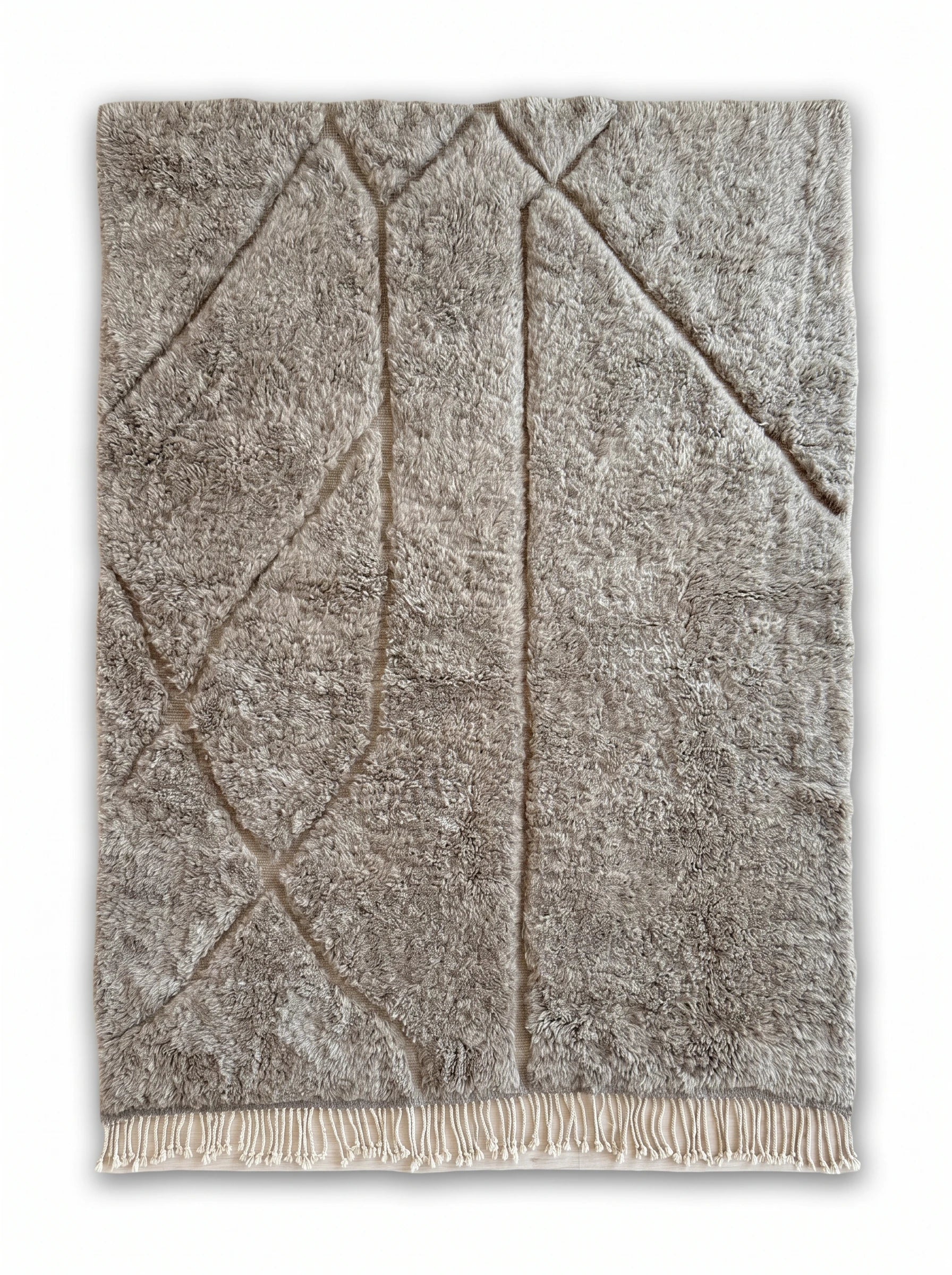 M'rirt Teppich 213 x 320 cm, handgefertigter Berberteppich aus Wolle | Tamazi