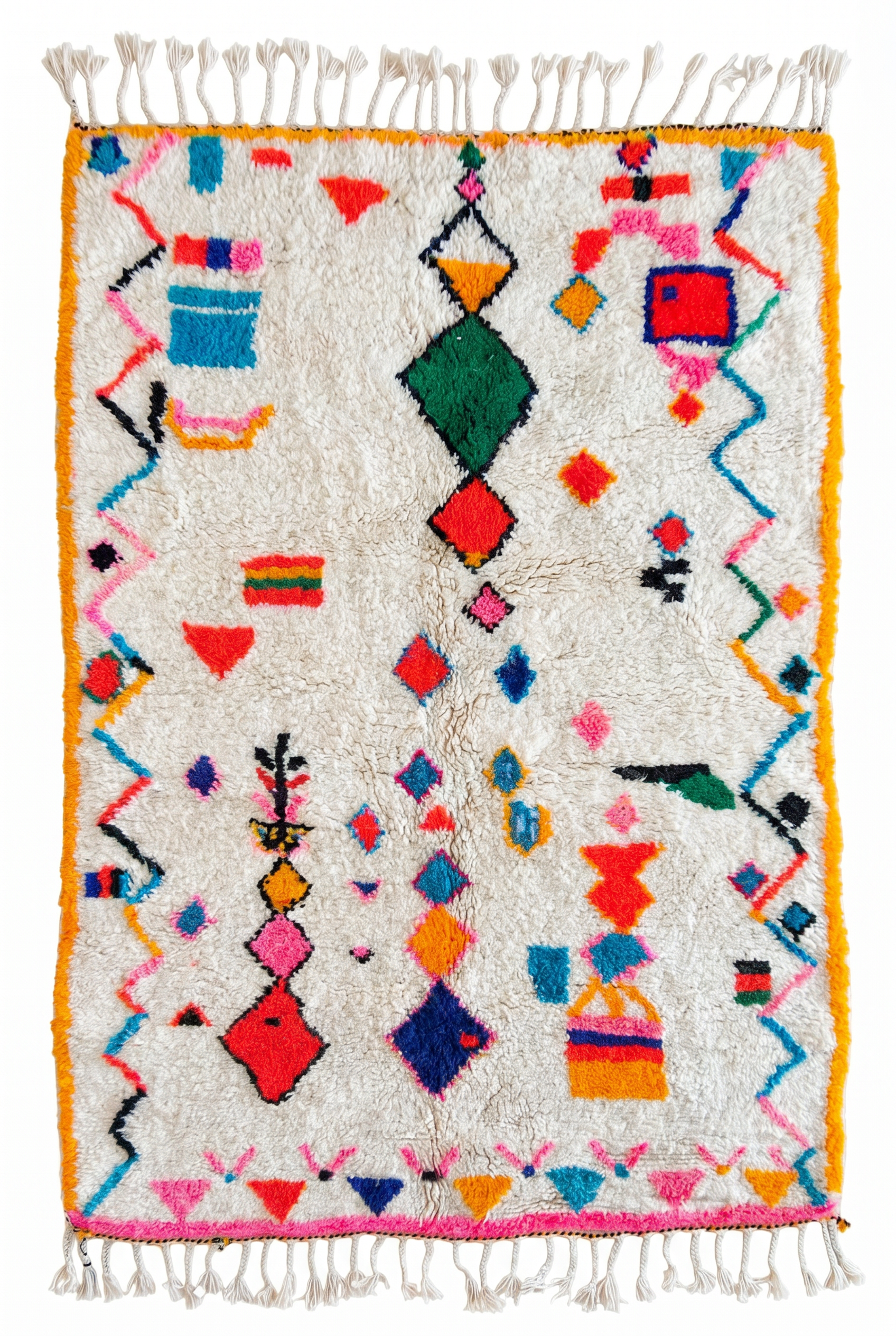 Kleurrijk berbers tapijt 147 x 233 cm - n°2570