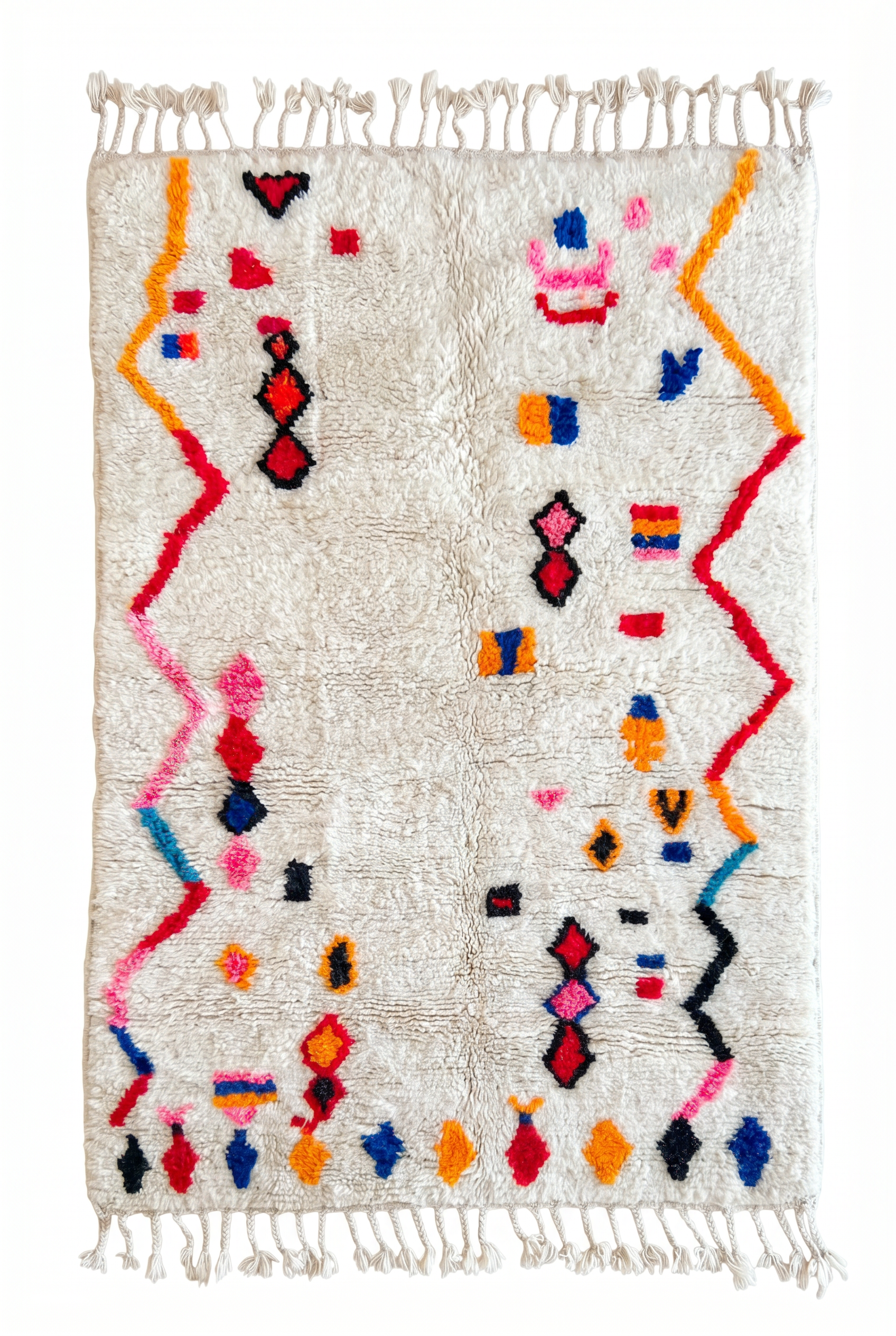 Colorful Berber Rug 119 x 203 cm - n°2567